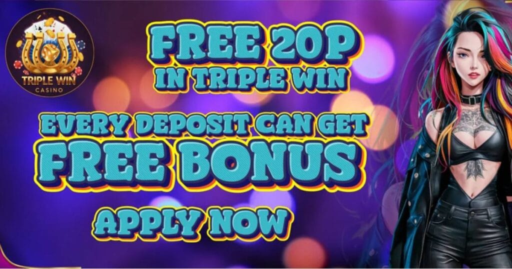 TripleWin888 Casino - Free 20 Every Deposit Bonus