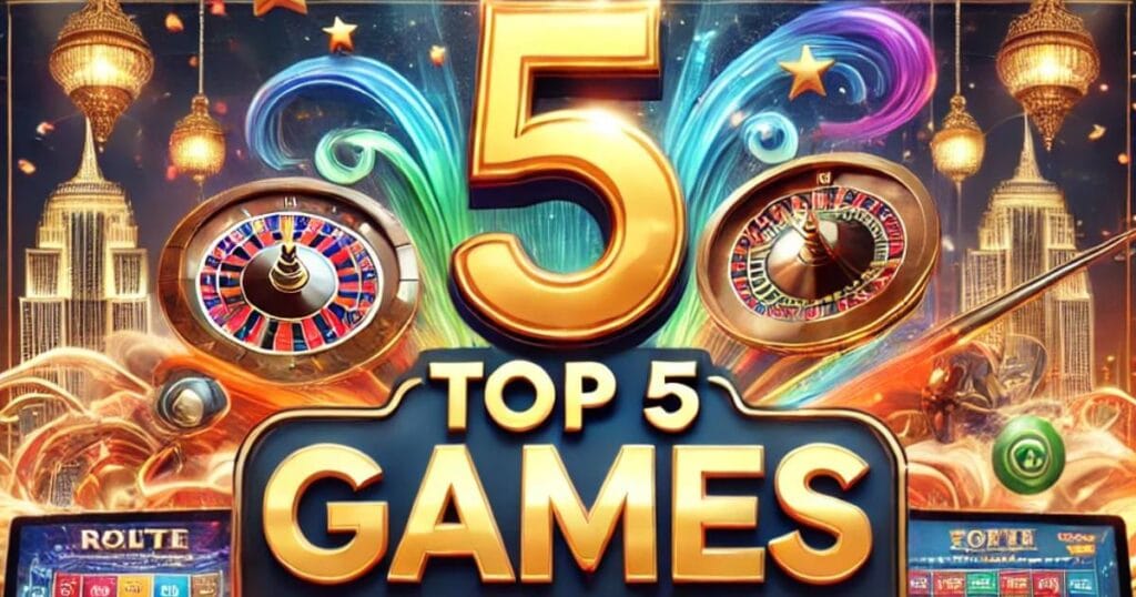 Top 5 Games to Play at TripleWin888
